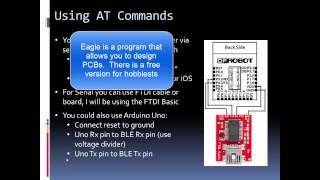 Intro to Bluetooth Low Energy (BLE) and the BLE Micro