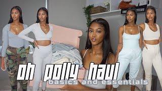 oh polly basics and essentials try on haul