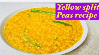 Ethiopian Food How To Make Yellow Split Peas Recipe || Kik Alicia Wot ||