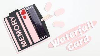 DIY | Roll Film Waterfall Card | Handmade Gift Idea