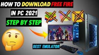 How To Download Free Fire In Pc Laptop - Without Bluestacks Emulator Low End Computer - 2gb 4gb 2021