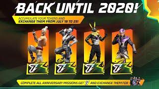 Aniversary Phase 2 Free Rewards | Free Fire New Event | Ff New Event l New Event Free Fire