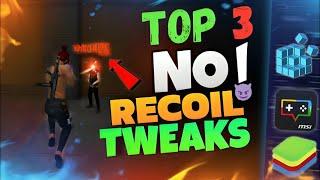 TOP 3 Paid Secret TWEAKS For Free Fire PC Auto Headshot No Recoil | Bluestacks 5 | Msi 5