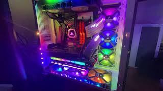 nVidia EVGA RTX 3080 FTW3 Ultra Gaming RGB Rig