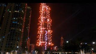 New year's 2021: Dubai Burj Khalifa fireworks!