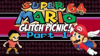 Super Mario 64 Glitch Picnic (Part 1) | Super Mario 64 Glitches | MikeyTaylorGaming