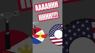 USABall Flips PhilippinesBall Flag #adrian_shelby2050 #countryballs #capcut #shorts