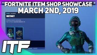 Fortnite Item Shop *NEW* INSTINCT SKIN AND REFLEX SKIN! [March 2nd, 2019] (Fortnite Battle Royale)