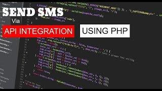 Send SMS Via API Integration using PHP