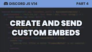 Create and Send Custom Embeds (Discord.js v14)