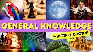 General Knowledge Quiz Multiple Choice #3 - Trivia Questions - Pub Quiz - Narrated