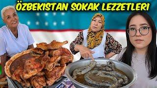 Özbek Arkadaşım Umida ile Özbekistan Sokak Yemeklerini Tadıyorum! Özbeklere Türkleri Sordum!