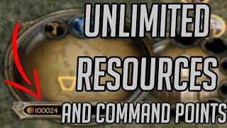 How to get unlimited resources and command points (BFME 2)