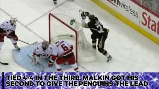 #TBT: Malkin's first playoff hat trick