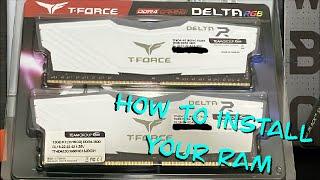 How to Install your RAM - Nick's Tech Hub