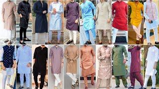 Simple & Stylish Kurta Pajama Set Design For Men Ideas 2023 |