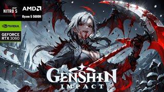 Genshin Impact (4.7) - Acer Nitro 5 - RTX 3060 (1080p Benchmark)