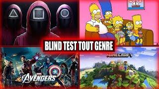 BLIND TEST TOUT GENRE / SERIE , FILM , MANGA, JEUX VIDEO ect....