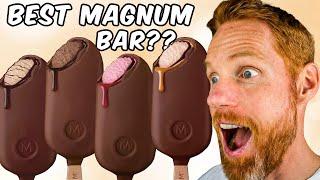 What's the Best Magnum Ice Cream Bar?? - Taste Test