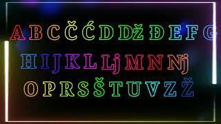 Croatian Alphabet Song