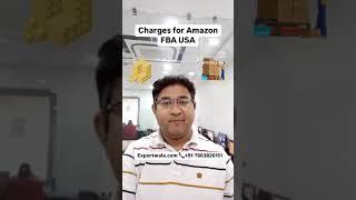 Amazon USA FBA charges #export #amazonglobalselling #ecommerceexport