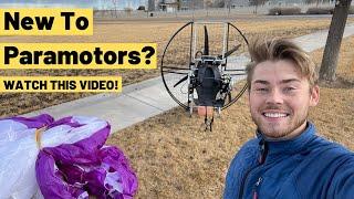 What Is A Paramotor & How Do They Work??