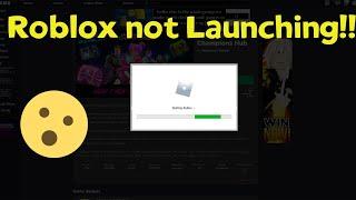 How to fix : Roblox not Launching