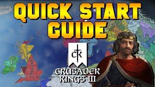 Beginner's Quick Start Guide for Crusader Kings 3 (2022) | PC, Xbox, & PS5