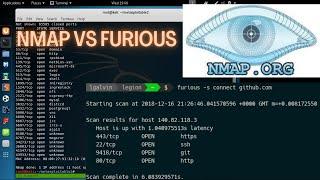 How to Scan IP address and find all open ports | nmap vs furious TCP Connect Scan | Port Scan Timing