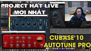 Hướng dẫn sử dụng Project HÁT LIVE AUTO TUNE CUBASE 10 MỚI NHẤT 2021 - SANG - XỊN - MỊN TRUYỀN HỮU