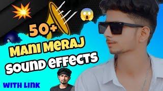 50+ Mani Meraj Vines Sound EffectsWith Link | Funny Sound Effects | Comedy Background Music | NKJ