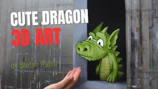 Cute Dragon| 3D comission painting