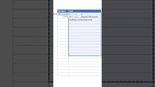 How to Create a Dynamic Numbered List in Excel #shorts #excel #chatgpt #exceltips #exceltricks