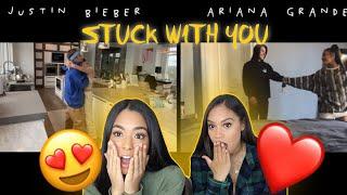 Ariana Grande & Justin Bieber - Stuck with U Official Video REACTION/REVIEW