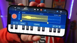 Sampling in GarageBand on iPhone