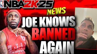 JOE KNOW BANNED AGAIN FOR FLOPPING | NBA 2K25 NEWS UPDATE