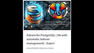 Patroni for PostgreSQL- High availability with automatic failover management: Topics