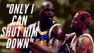 How Dennis Rodman kept Shaq at 0 Points - Master Mind