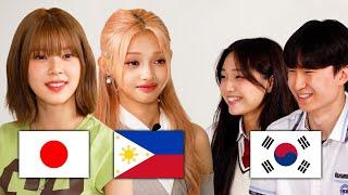 Korea Students Meets Beautiful Filipina and Japanese FT: UNIS