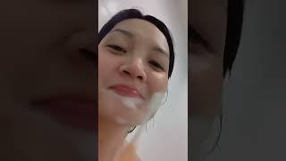 Cewek cantik hot, putih, mulus lagi mandi