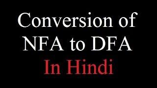 NFA to DFA Conversion in Hindi | NFA to DFA | TOC |Automata| By - Harendra Sharma