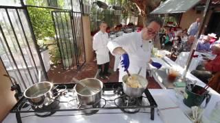 Restaurant "Le Vallauris" Cooking Demo Lobster Souffle