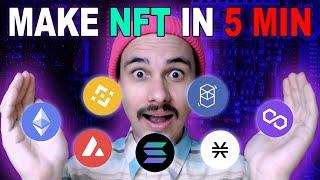How to generate and launch an NFT collection in 5 minutes