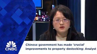 Chinese government has made 'crucial' improvements to its property destocking policies: Analyst