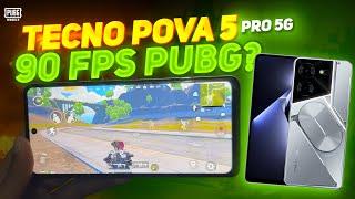 Tecno Pova 5 Pro 5G Pubg Test in 2025️ | FULL GAMING REVIEW | Tecno POVA 6 Pro BETTER?