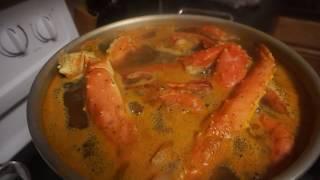 SEAFOOD BOIL RECIPE #2 KING CRAB LEGS, BLACK TIGER SHRIMP, LOBSTER TAILS