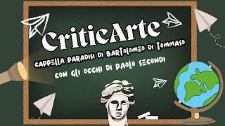 #Puntata 12 - [CriticArte] Il #Michelangelo di #Terni