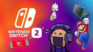 SWITCH 2 LEAKED??? (nintendo reveal it bruh!) + Launch Title Predicts! + Setting my 3DS (2DS XL) up!