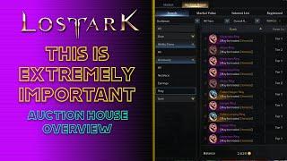 Lost Ark Tips & Tricks | Auction House Overview