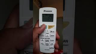 daikin AC powerchill button use.Power Chill: Now,  This function cool your room just in 20 minutes.